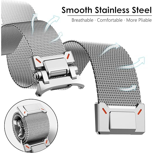 NewWays Galaxy Watch Ultra 47mm elik Kay-Silver