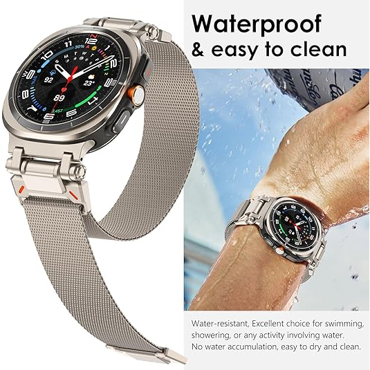 NewWays Galaxy Watch Ultra 47mm elik Kay-Titanium