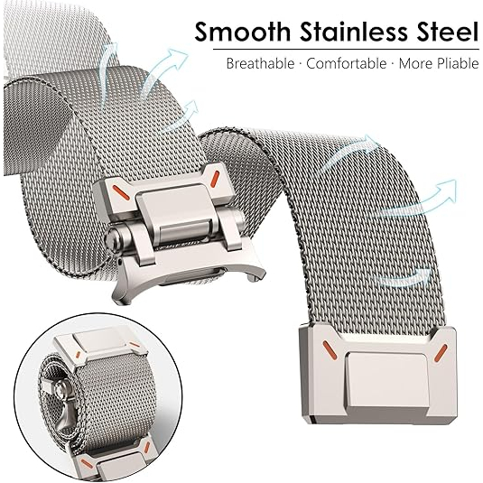 NewWays Galaxy Watch Ultra 47mm elik Kay-Titanium