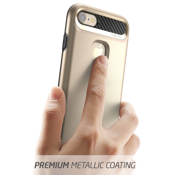NexCase Apple iPhone 7 Armored Hybrid Klf-Gold