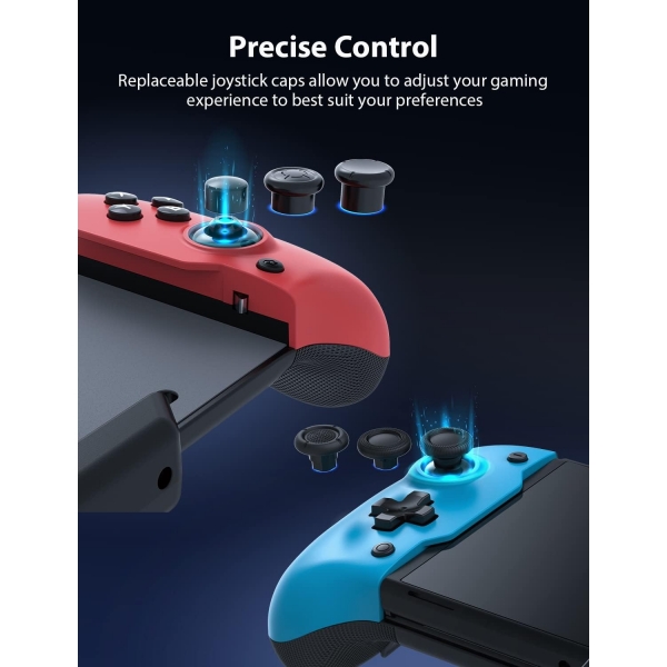 NexiGo Gripcon Nintendo Switch Ergonomik Oyun Konsolu-Classic