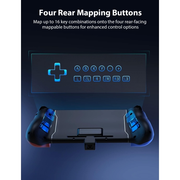 NexiGo Gripcon Nintendo Switch Ergonomik Oyun Konsolu-Classic