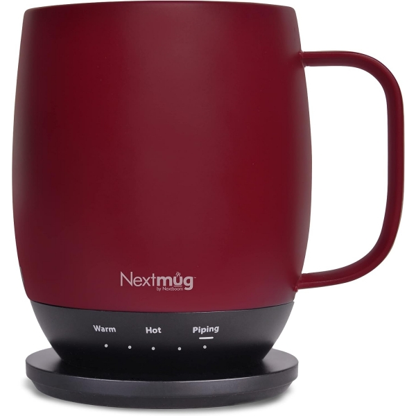 Nextmug Scaklk Kontroll Kupa (414mL)-Burgundy