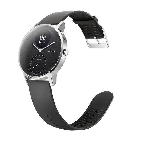 Nokia Steel HR Silikon Kay Akll Saat (36mm)-Silver