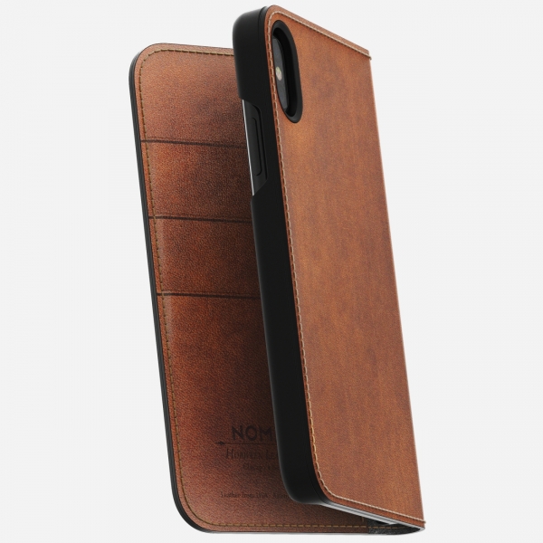 Nomad iPhone X Deri C�zdan K�l�f