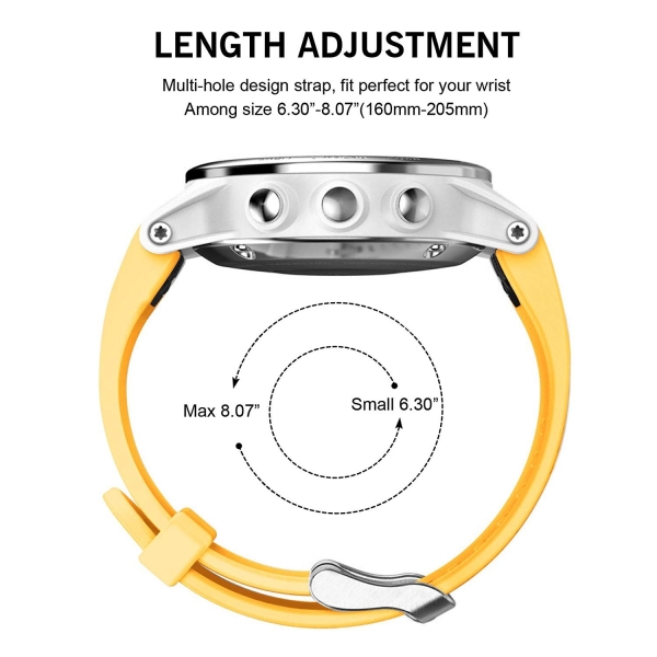 NotoCity Garmin D2 Delta S Silikon Kay-Yellow