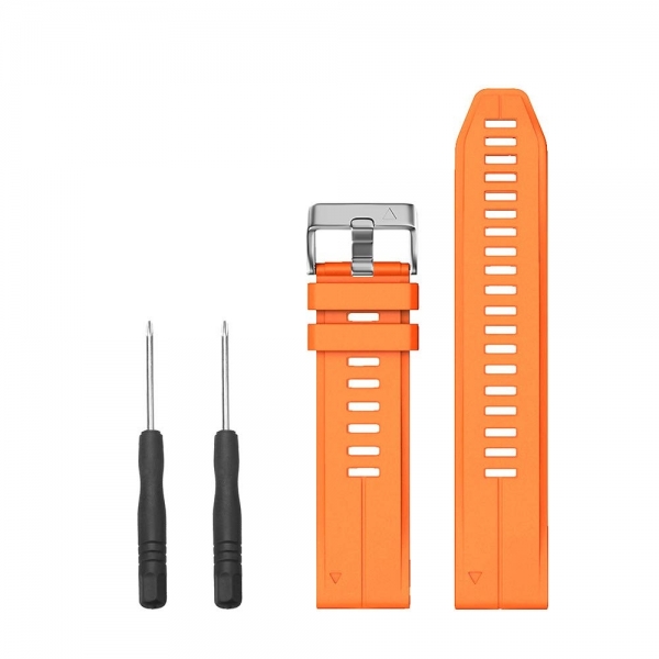 NotoCity Garmin Fenix 5S Plus Silikon Kay-Orange