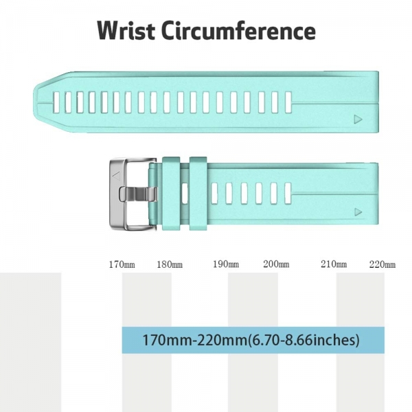 NotoCity Garmin Fenix 5S Plus Silikon Kay-Mint