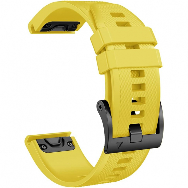 ANCOOL Garmin Fenix 7X/6X/5X Uyumlu Kay -Yellow