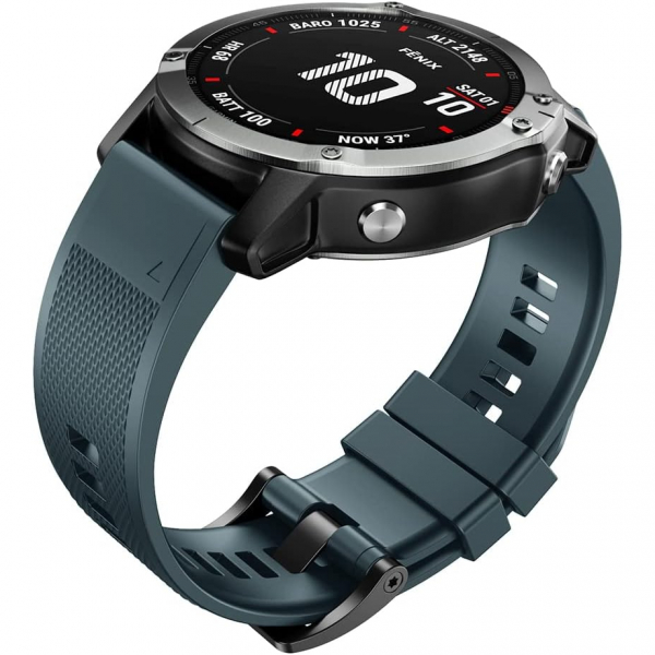 ANCOOL Garmin Fenix 7X/6X/5X Uyumlu Kay -Slate