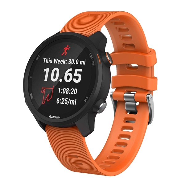 NotoCity Garmin Forerunner 645 Silikon Kay-Orange