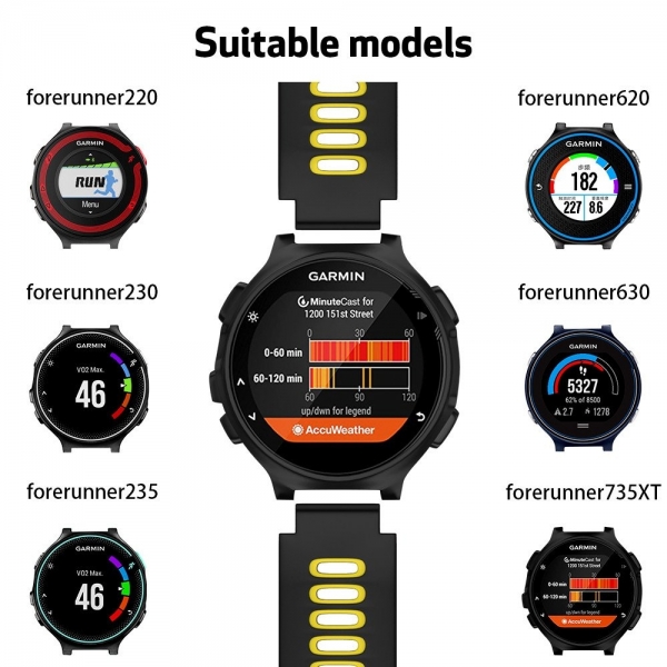 NotoCity Garmin Forerunner 735XT Silikon Kay-Yellow