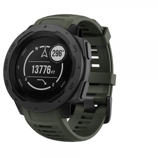 NotoCity Garmin Instinct Silikon Kay-Army Green