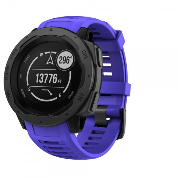 NotoCity Garmin Instinct Silikon Kay-Royal Blue