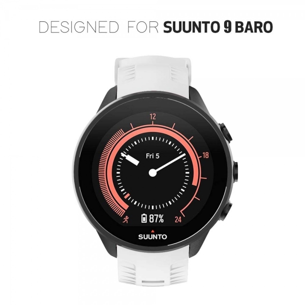 NotoCity Suunto 9 Yumuak Silikon Kay-White