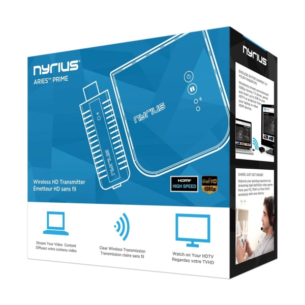 Nyrius ARIES Prime Kablosuz HDMI Alc/Verici  (Airhdmi)