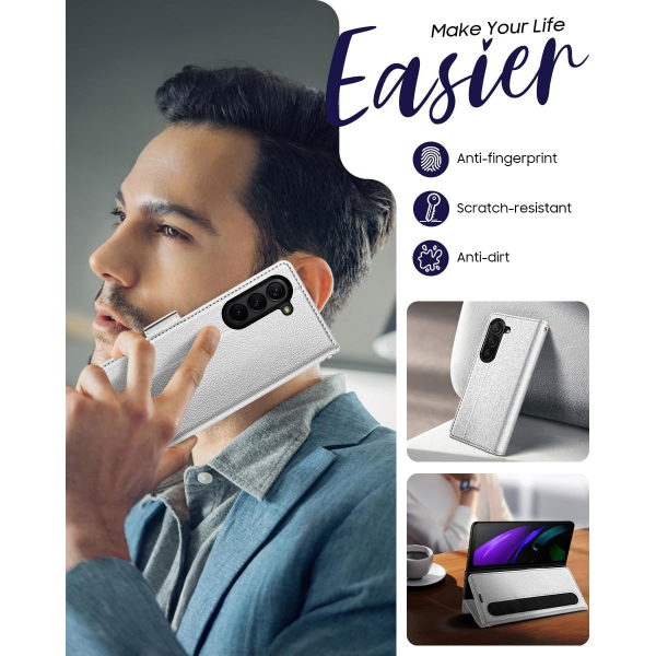 OCASE Samsung Galaxy Z Fold 7 Klf-Silvery
