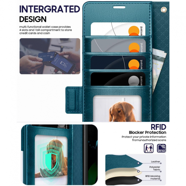 OCASE Samsung Galaxy Z Fold 7 Klf-Peacock Blue