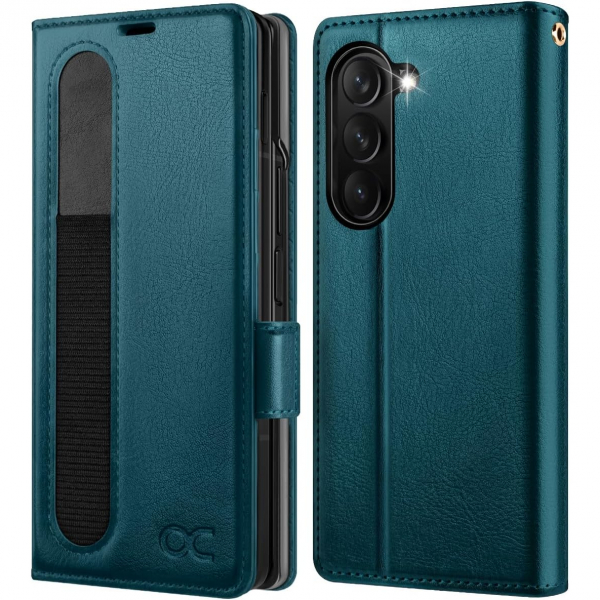 OCASE Samsung Galaxy Z Fold 7 Klf-Peacock Blue