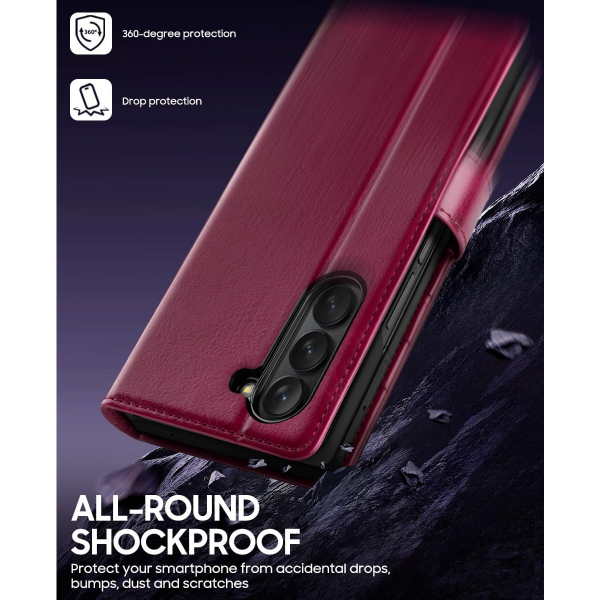 OCASE Samsung Galaxy Z Fold 7 Klf-Burgundy