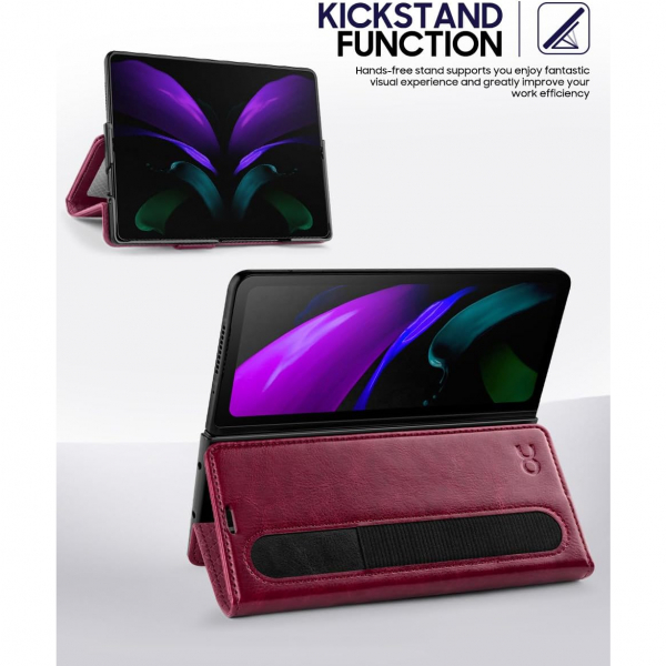 OCASE Samsung Galaxy Z Fold 7 Klf-Burgundy