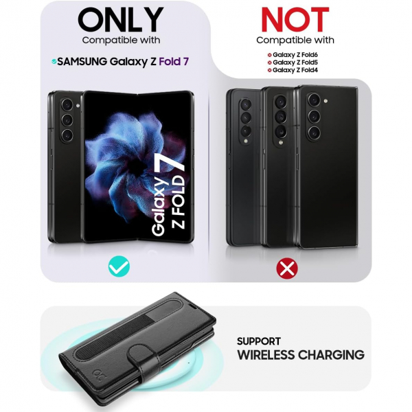 OCASE Samsung Galaxy Z Fold 7 Klf-Black