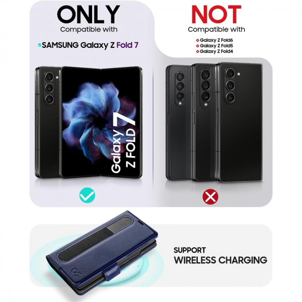 OCASE Samsung Galaxy Z Fold 7 Klf-Blue