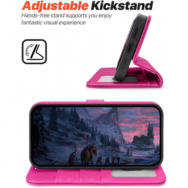 OCASE Apple iPhone 16e Czdan Klf-Rose 