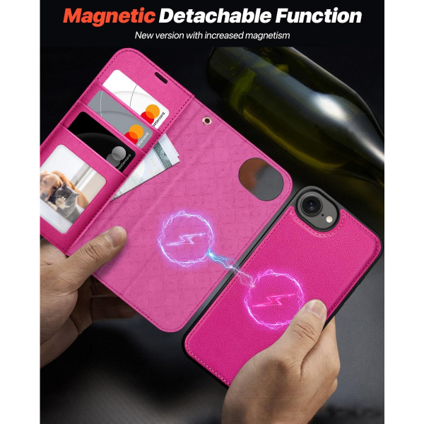 OCASE Apple iPhone 16e Czdan Klf-Rose 