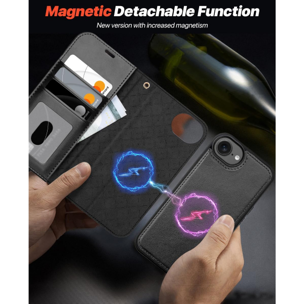 OCASE Apple iPhone 16e Czdan Klf-Graphite
