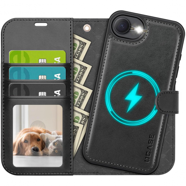 OCASE Apple iPhone 16e Czdan Klf-Graphite
