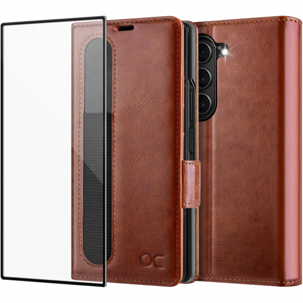 OCASE Czdan Galaxy Z Fold 6 Klf-Brown