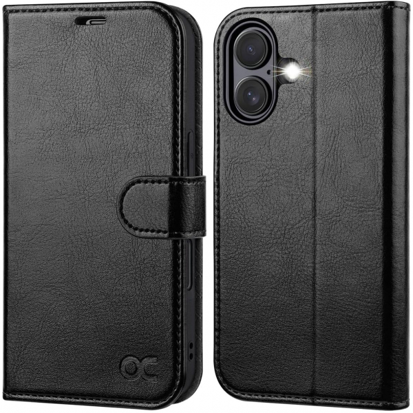 OCASE Apple iPhone 17 Czdan Klf-Black
