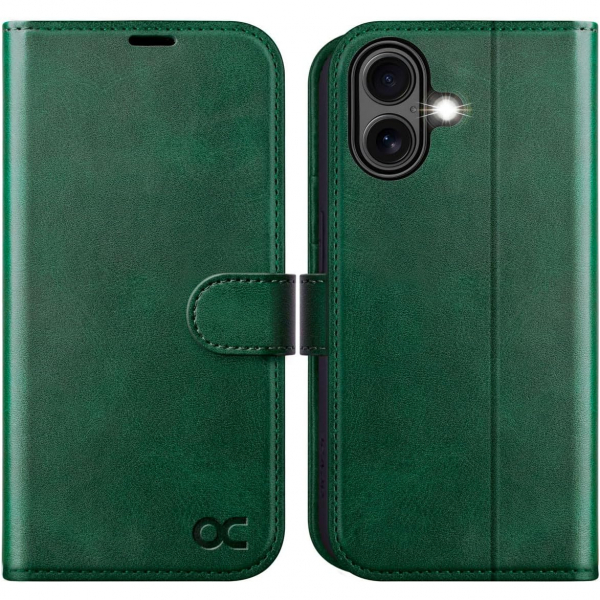OCASE Apple iPhone 17 Czdan Klf-Blackish Green