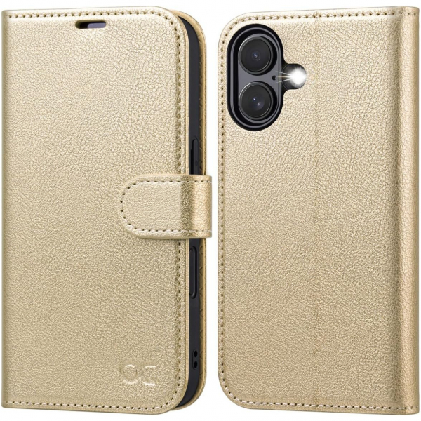 OCASE Apple iPhone 17 Czdan Klf-Gold