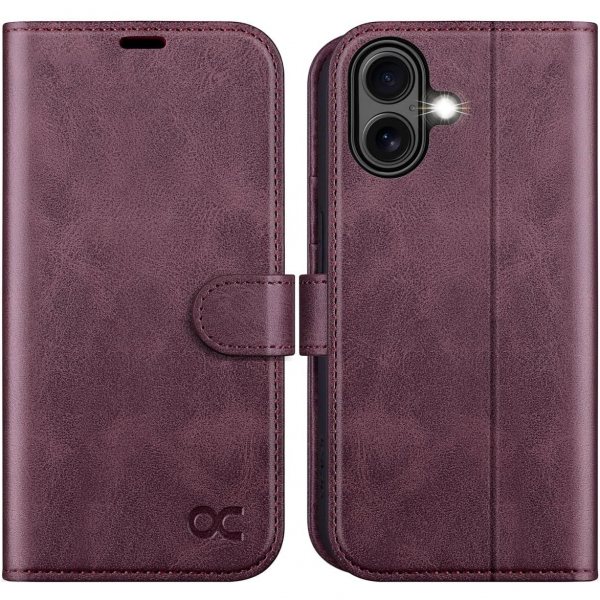 OCASE Apple iPhone 17 Czdan Klf-Mulberry