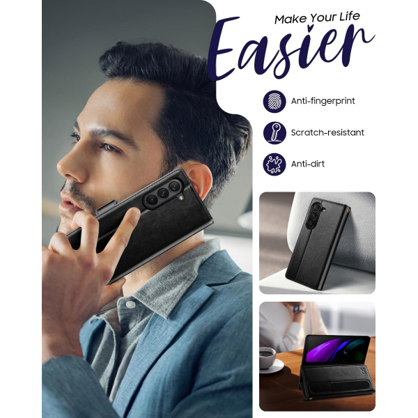 OCASE Samsung Galaxy Z Fold 7 K�l�f-Black