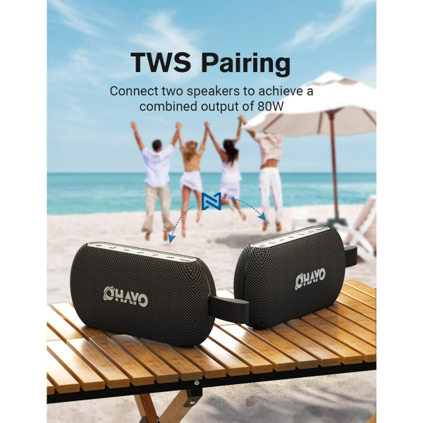 OHAYO 40W Tanabilir Bluetooth Hoparlr