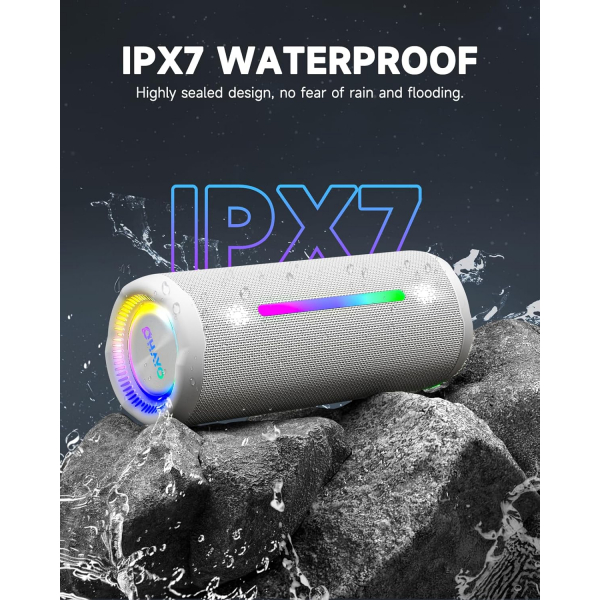 OHAYO Tanabilir Bluetooth Hoparlr-White