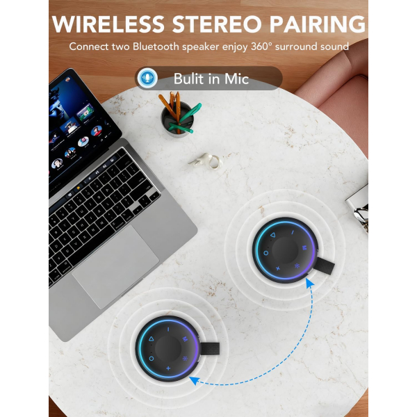 taopodo Tanabilir Bluetooth Hoparlr