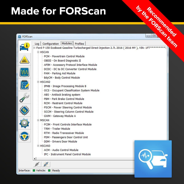 OBDLink EX FORScan OBD 2 Adapt�r�