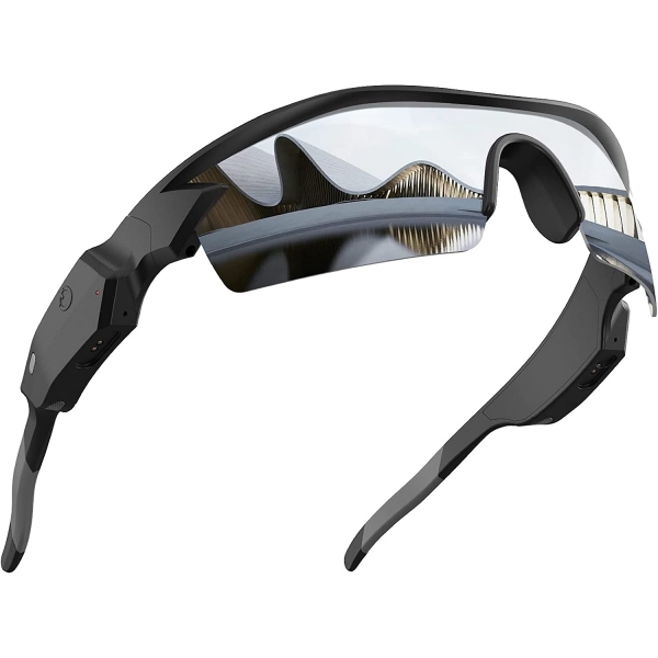  OKH Bluetooth Bağlantılı Ayna Efektli Akıllı Güneş Gözlüğü-Silver