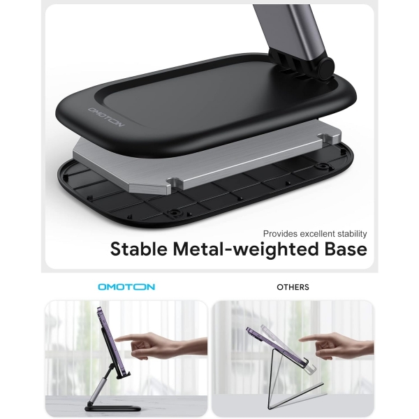 OMOTON Akll Telefon Stand -Black