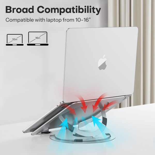 OMOTON 360 Dnen Tabanl Laptop Stand 