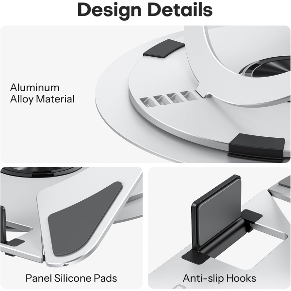 OMOTON 360 Dnen Tabanl Laptop Stand 