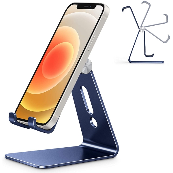 OMOTON C2 Alminyum Telefon Stand-Navy