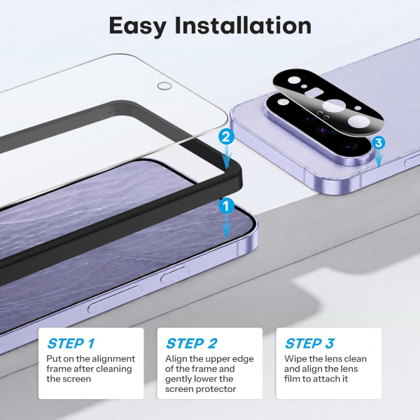 OMOTON Google Pixel 11 Ekran Koruyucu (3 Adet)