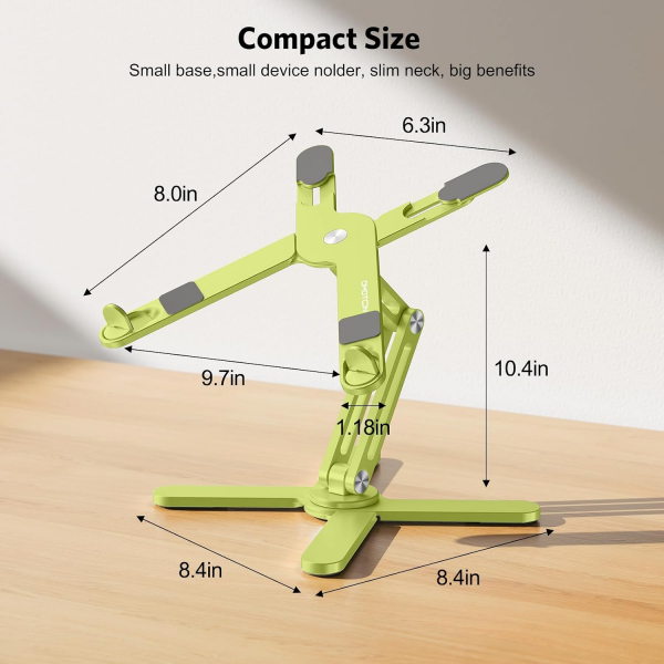 OMOTON LA10 360 D�nebilen Laptop Stand�-Citron