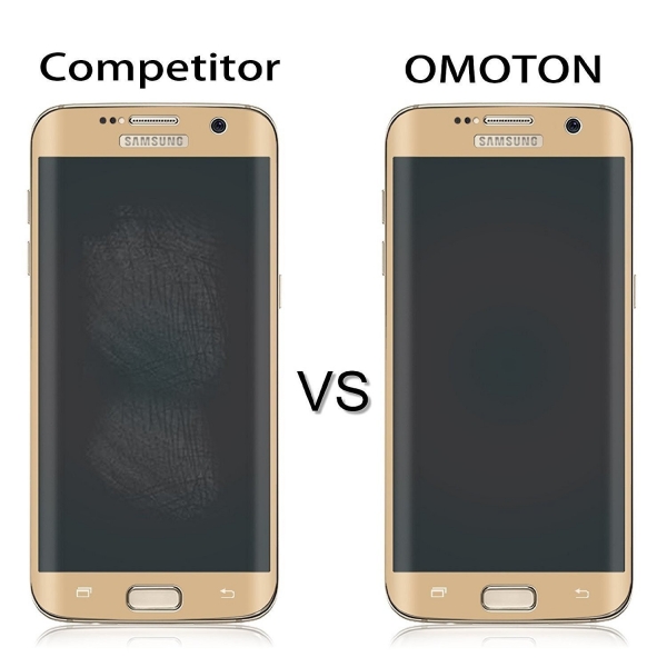 OMOTON Samsung Galaxy S7 Edge Cam Ekran Koruyucu
