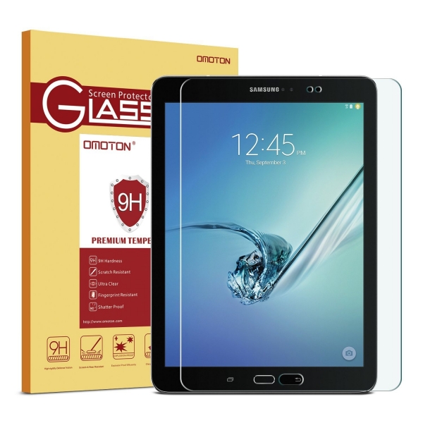 OMOTON Samsung Galaxy Tab S2 8.0 Temperli Cam Ekran Koruyucu